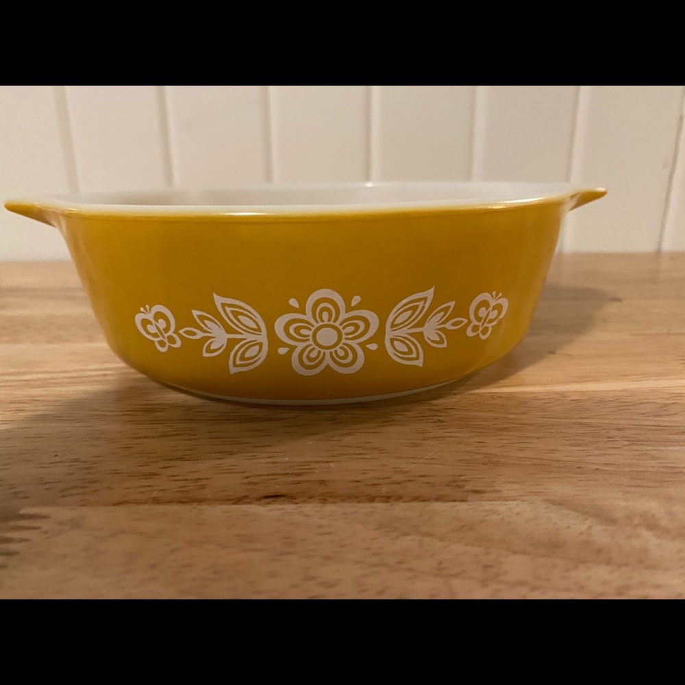 Pyrex, 471, Butterfly, casserole